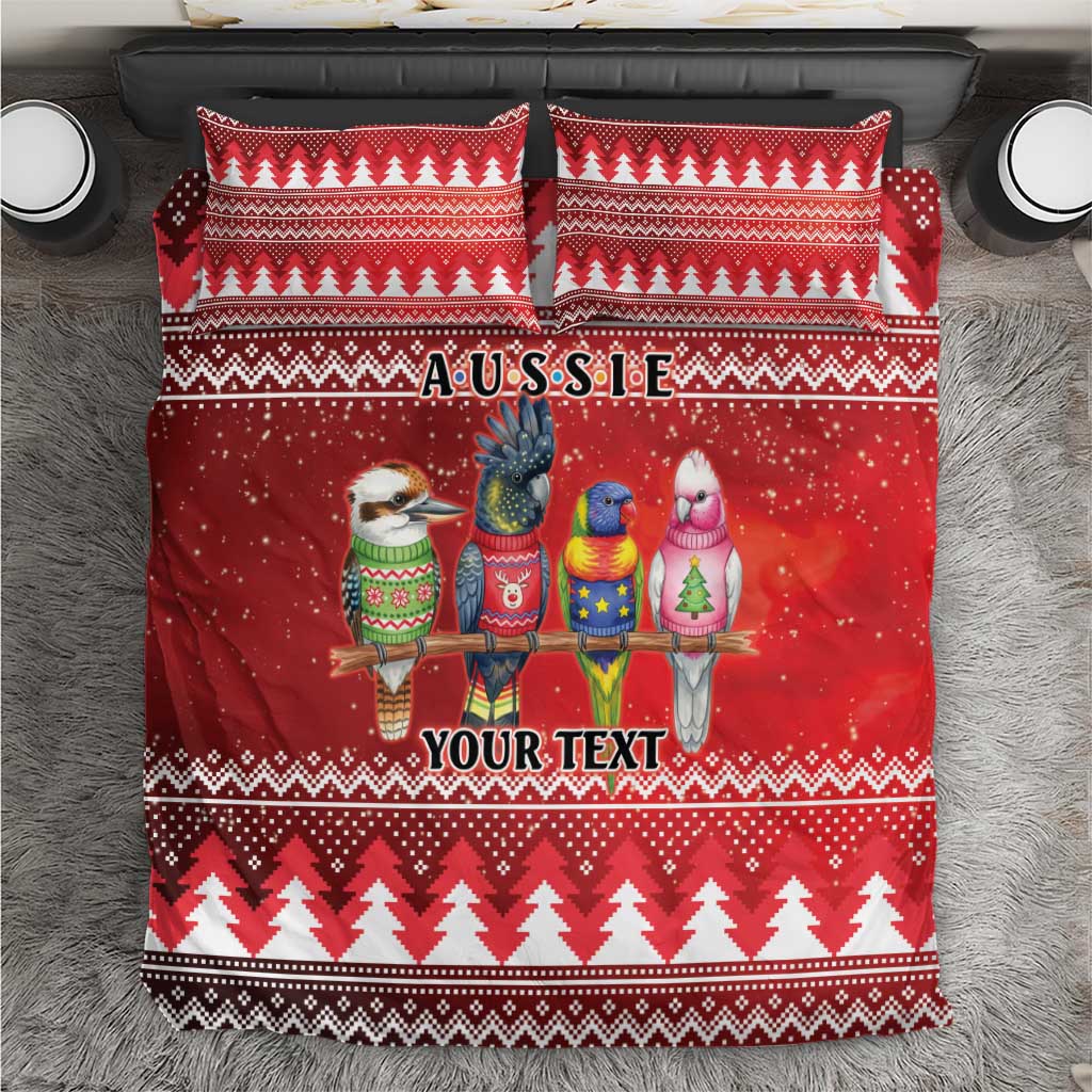 Australian Native Bird Bedding Set Kookaburra Black Cockatoo Rainbow Lorikeet Galah - Aussie Hoodie