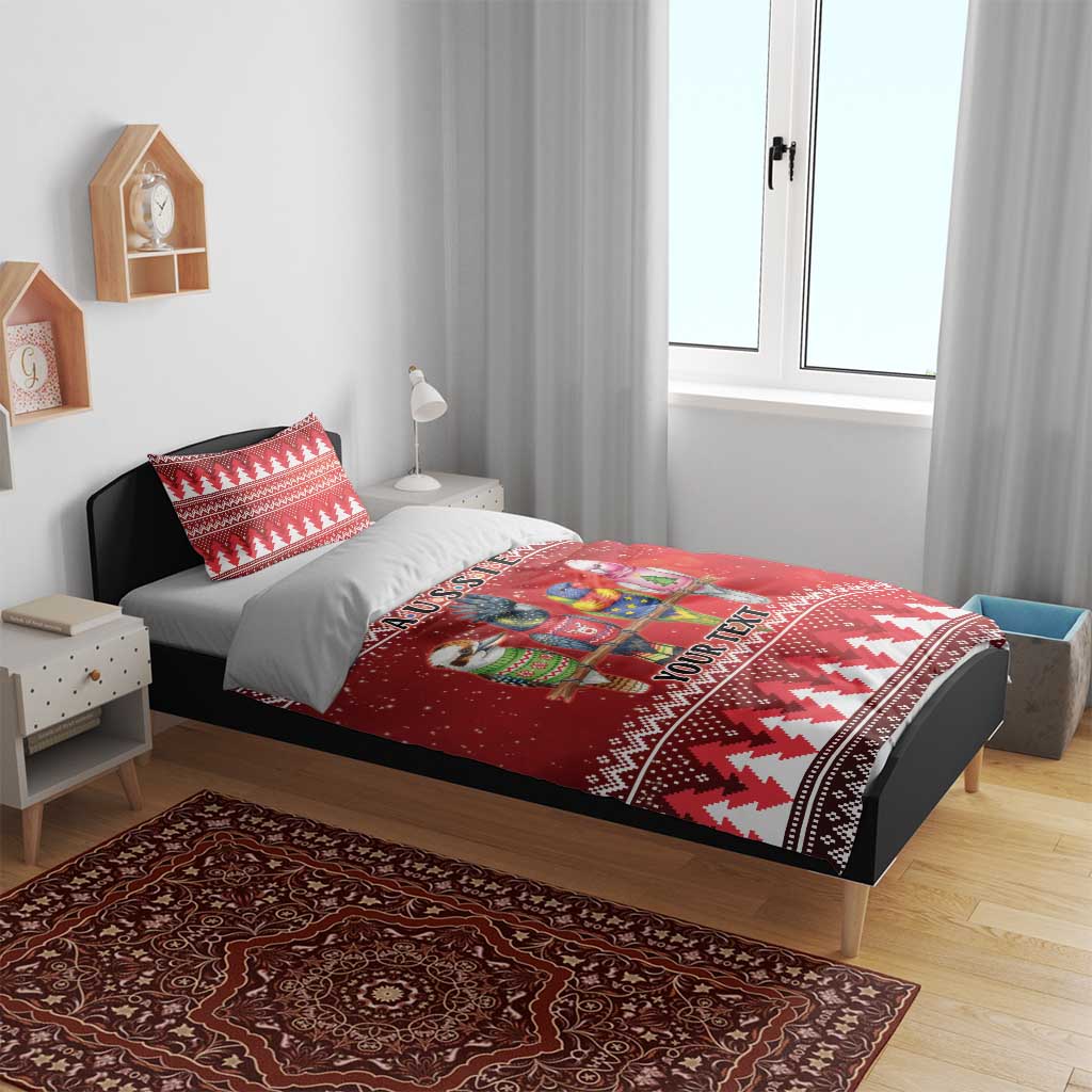 Australian Native Bird Bedding Set Kookaburra Black Cockatoo Rainbow Lorikeet Galah - Aussie Hoodie