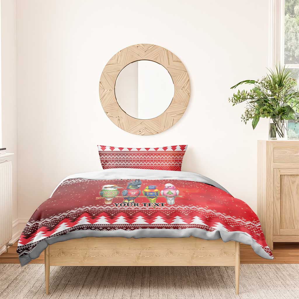 Australian Native Bird Bedding Set Kookaburra Black Cockatoo Rainbow Lorikeet Galah - Aussie Hoodie