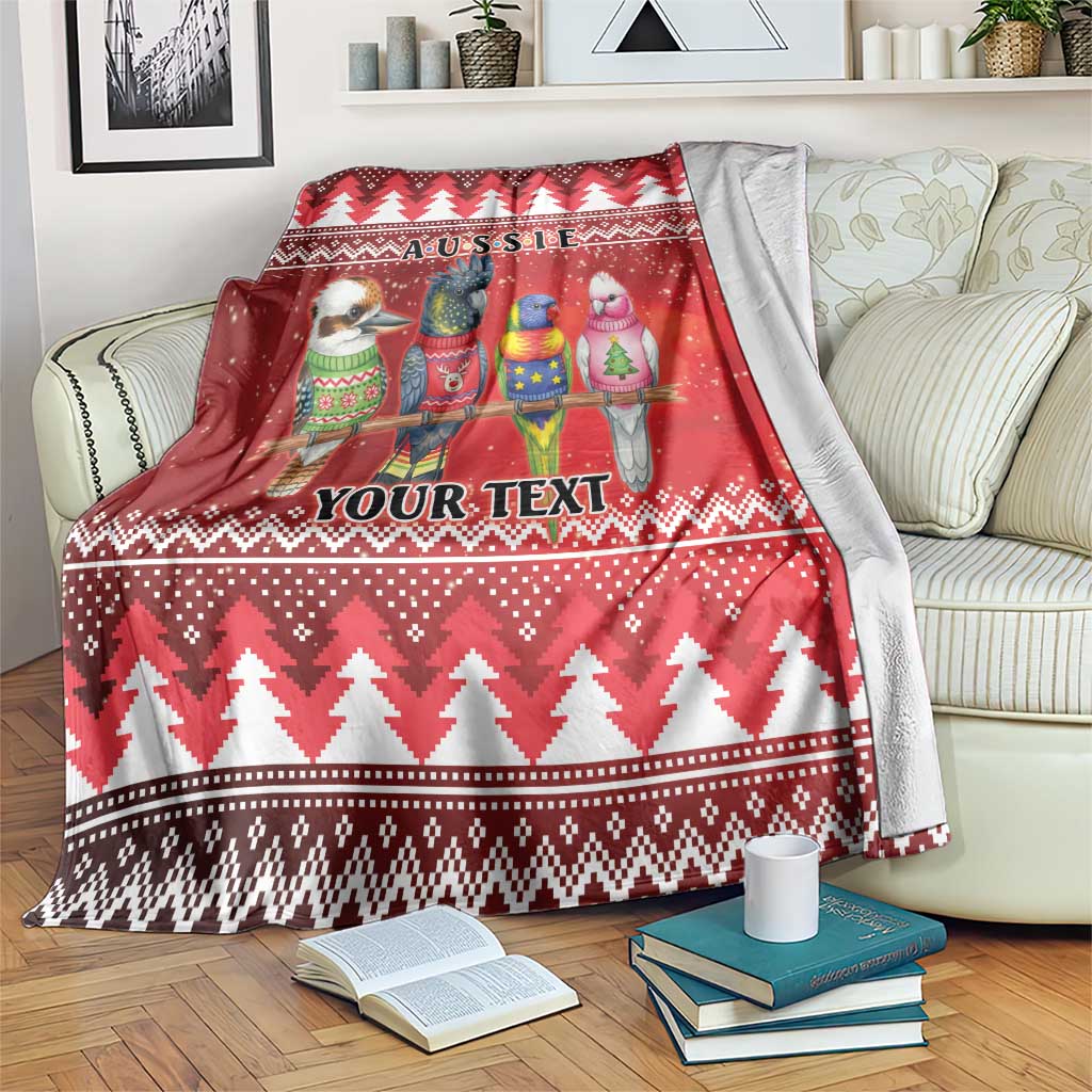 Australian Native Bird Blanket Kookaburra Black Cockatoo Rainbow Lorikeet Galah - Aussie Hoodie