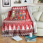 Australian Native Bird Blanket Kookaburra Black Cockatoo Rainbow Lorikeet Galah - Aussie Hoodie