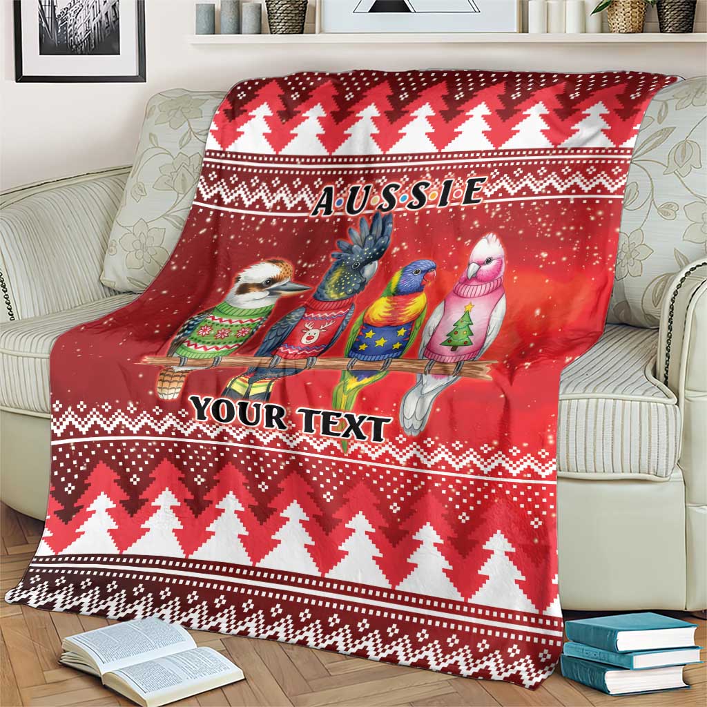 Australian Native Bird Blanket Kookaburra Black Cockatoo Rainbow Lorikeet Galah - Aussie Hoodie