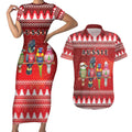 Australian Native Bird Couples Matching Short Sleeve Bodycon Dress and Hawaiian Shirt Kookaburra Black Cockatoo Rainbow Lorikeet Galah - Aussie Hoodie