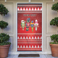 Australian Native Bird Door Cover Kookaburra Black Cockatoo Rainbow Lorikeet Galah - Aussie Hoodie