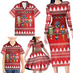 Australian Native Bird Family Matching Long Sleeve Bodycon Dress and Hawaiian Shirt Kookaburra Black Cockatoo Rainbow Lorikeet Galah - Aussie Hoodie
