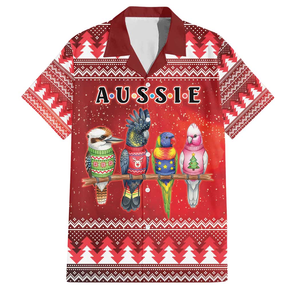 Australian Native Bird Family Matching Short Sleeve Bodycon Dress and Hawaiian Shirt Kookaburra Black Cockatoo Rainbow Lorikeet Galah - Aussie Hoodie