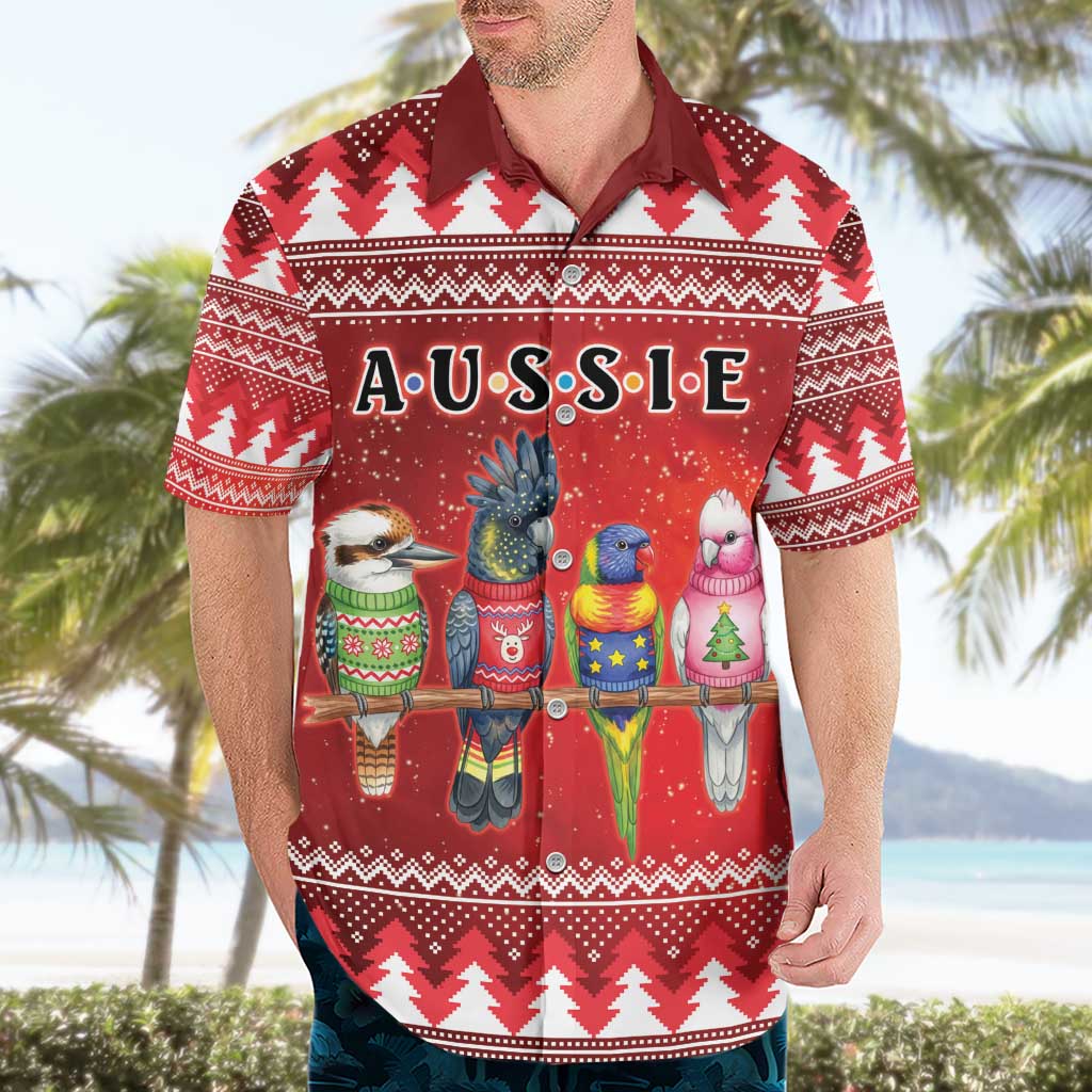 Australian Native Bird Hawaiian Shirt Kookaburra Black Cockatoo Rainbow Lorikeet Galah - Aussie Hoodie