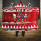 Australian Native Bird Hooded Blanket Kookaburra Black Cockatoo Rainbow Lorikeet Galah - Aussie Hoodie