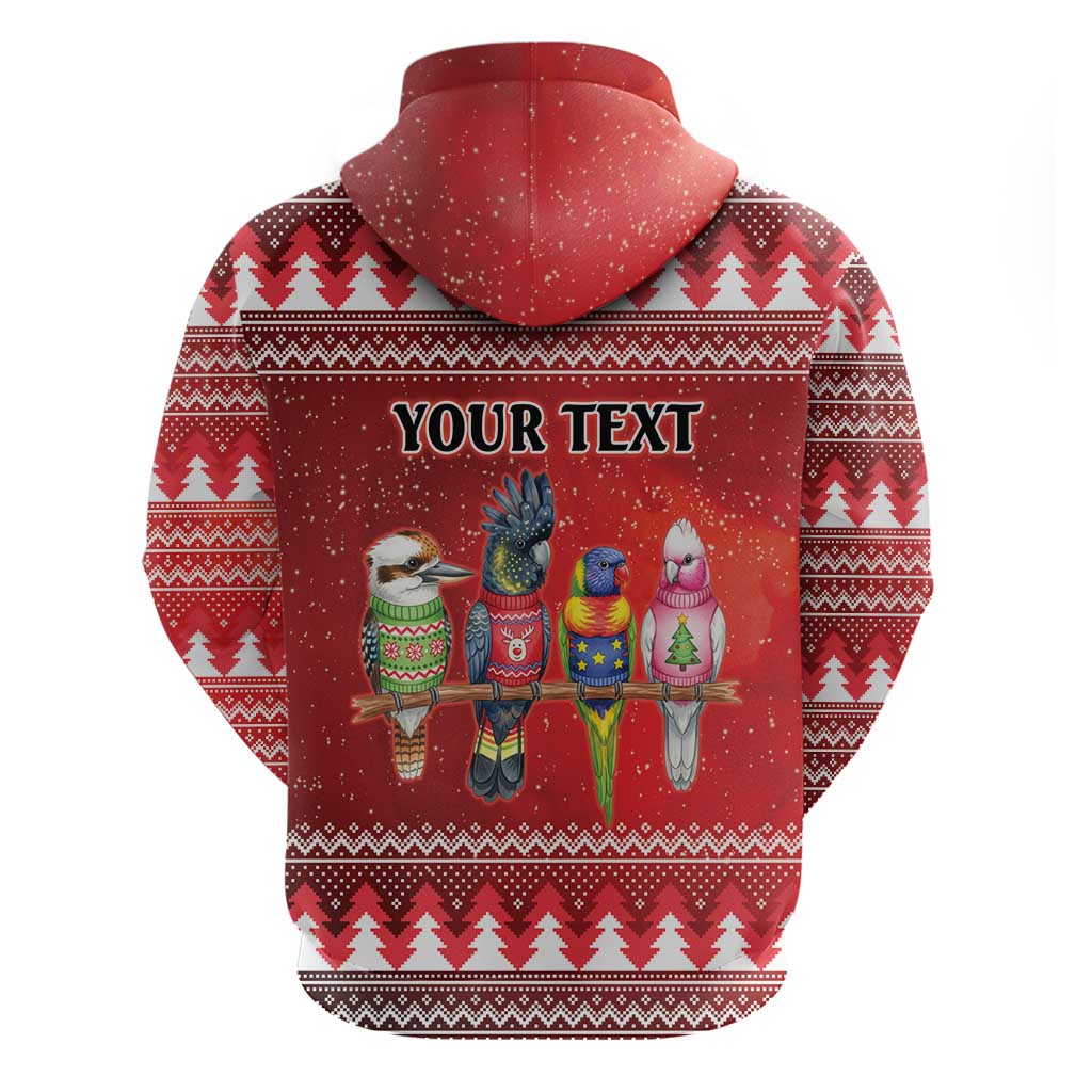 Australian Native Bird Hoodie Kookaburra Black Cockatoo Rainbow Lorikeet Galah - Aussie Hoodie
