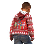 Australian Native Bird Kid Hoodie Kookaburra Black Cockatoo Rainbow Lorikeet Galah - Aussie Hoodie