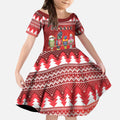 Australian Native Bird Kid Short Sleeve Dress Kookaburra Black Cockatoo Rainbow Lorikeet Galah - Aussie Hoodie