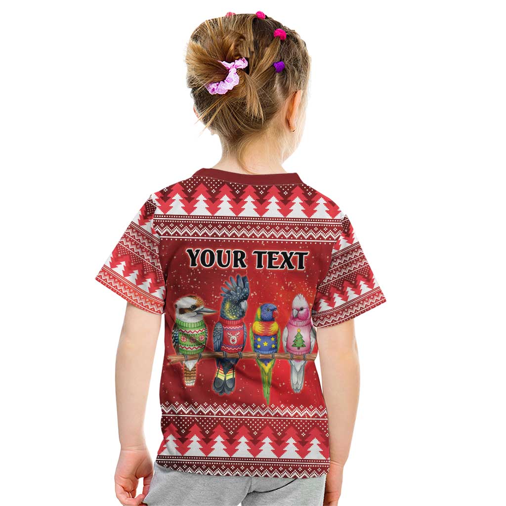 Australian Native Bird Kid T Shirt Kookaburra Black Cockatoo Rainbow Lorikeet Galah - Aussie Hoodie