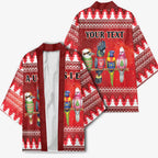 Australian Native Bird Kimono Kookaburra Black Cockatoo Rainbow Lorikeet Galah - Aussie Hoodie