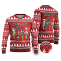 Australian Native Bird Ugly Christmas Sweater Kookaburra Black Cockatoo Rainbow Lorikeet Galah - Aussie Hoodie