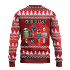 Australian Native Bird Ugly Christmas Sweater Kookaburra Black Cockatoo Rainbow Lorikeet Galah - Aussie Hoodie