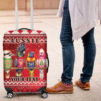 Australian Native Bird Luggage Cover Kookaburra Black Cockatoo Rainbow Lorikeet Galah - Aussie Hoodie