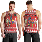 Australian Native Bird Men Tank Top Kookaburra Black Cockatoo Rainbow Lorikeet Galah - Aussie Hoodie