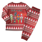 Australian Native Bird Christmas Pajama Set Kookaburra Black Cockatoo Rainbow Lorikeet Galah - Aussie Hoodie
