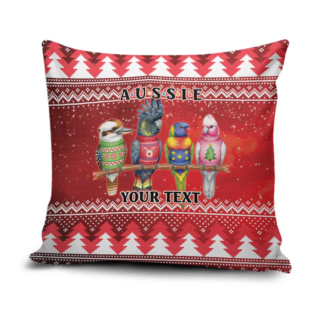 Australian Native Bird Pillow Cover Kookaburra Black Cockatoo Rainbow Lorikeet Galah - Aussie Hoodie