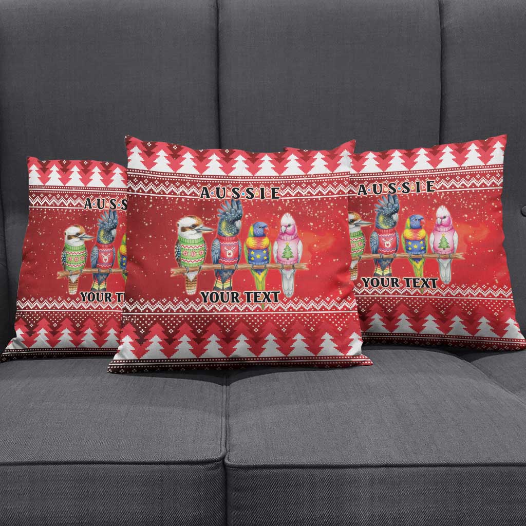 Australian Native Bird Pillow Cover Kookaburra Black Cockatoo Rainbow Lorikeet Galah - Aussie Hoodie
