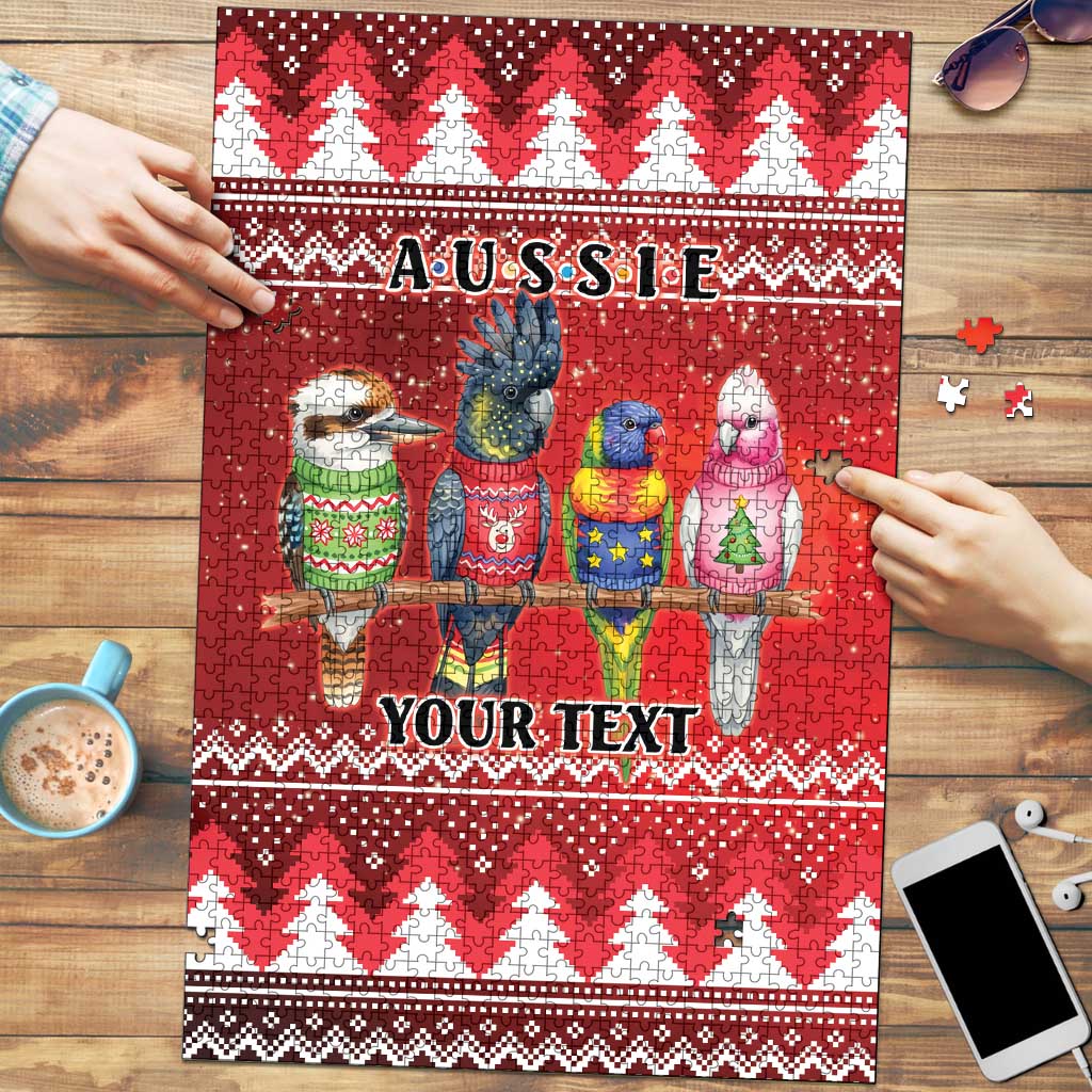 Australian Native Bird Puzzle Kookaburra Black Cockatoo Rainbow Lorikeet Galah - Aussie Hoodie