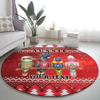Australian Native Bird Round Carpet Kookaburra Black Cockatoo Rainbow Lorikeet Galah - Aussie Hoodie