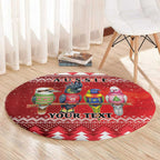 Australian Native Bird Round Carpet Kookaburra Black Cockatoo Rainbow Lorikeet Galah - Aussie Hoodie