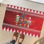 Australian Native Bird Rubber Doormat Kookaburra Black Cockatoo Rainbow Lorikeet Galah - Aussie Hoodie