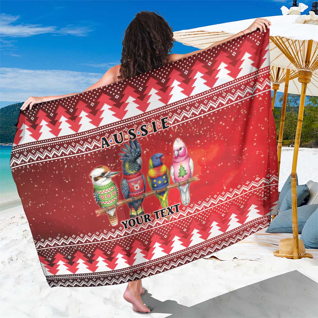 Australian Native Bird Sarong Kookaburra Black Cockatoo Rainbow Lorikeet Galah - Aussie Hoodie