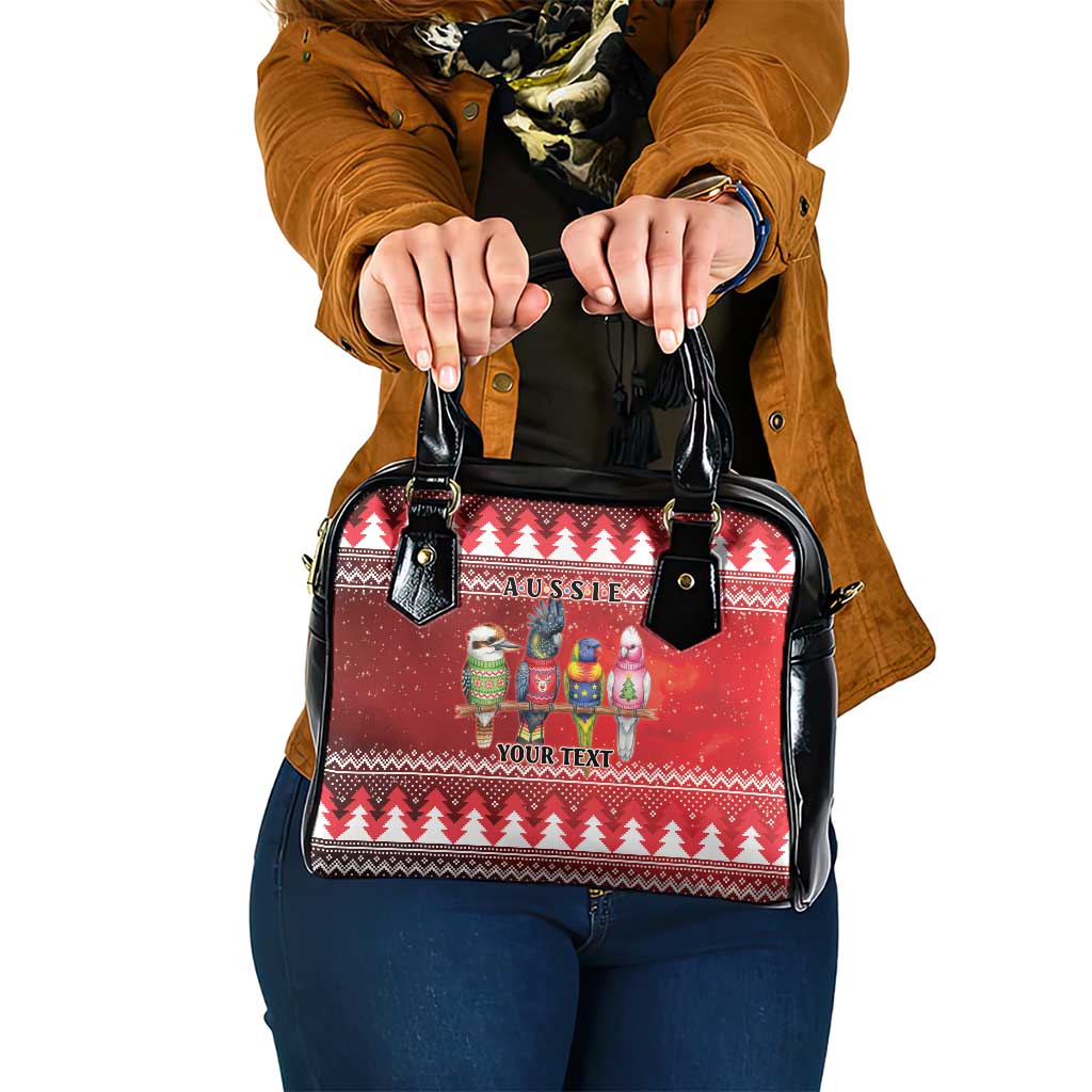 Australian Native Bird Shoulder Handbag Kookaburra Black Cockatoo Rainbow Lorikeet Galah - Aussie Hoodie