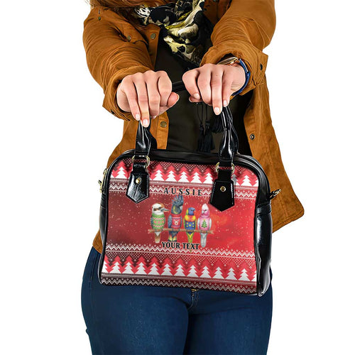 Australian Native Bird Shoulder Handbag Kookaburra Black Cockatoo Rainbow Lorikeet Galah - Aussie Hoodie