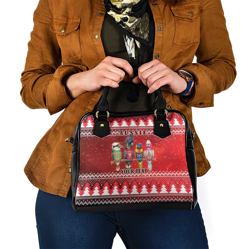 Australian Native Bird Shoulder Handbag Kookaburra Black Cockatoo Rainbow Lorikeet Galah - Aussie Hoodie