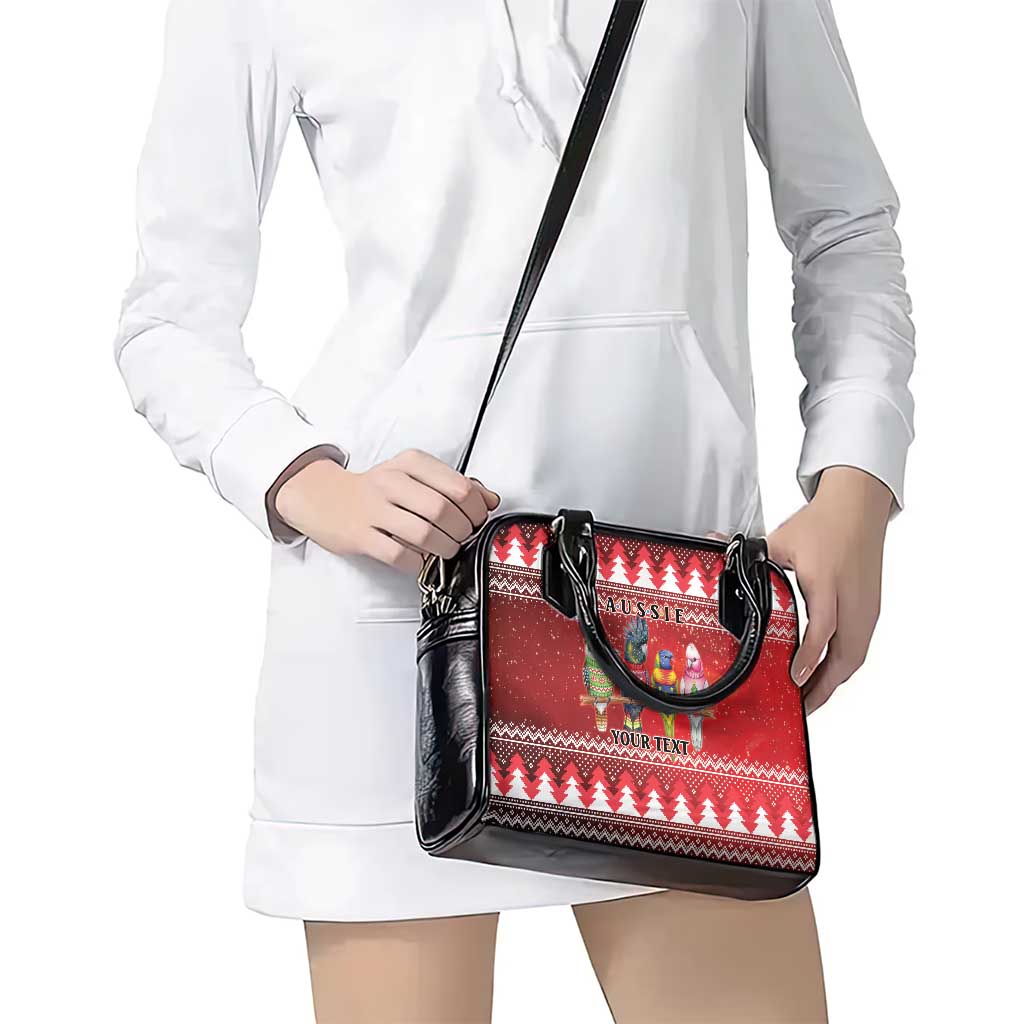 Australian Native Bird Shoulder Handbag Kookaburra Black Cockatoo Rainbow Lorikeet Galah - Aussie Hoodie