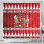 Australian Native Bird Shower Curtain Kookaburra Black Cockatoo Rainbow Lorikeet Galah - Aussie Hoodie