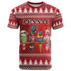 Australian Native Bird T Shirt Kookaburra Black Cockatoo Rainbow Lorikeet Galah - Aussie Hoodie
