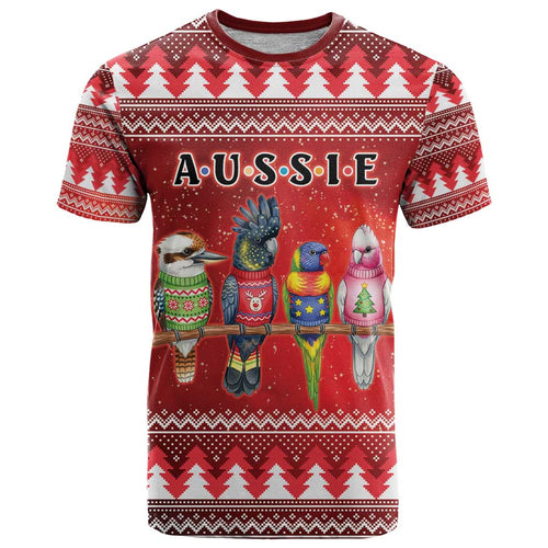 Australian Native Bird T Shirt Kookaburra Black Cockatoo Rainbow Lorikeet Galah - Aussie Hoodie