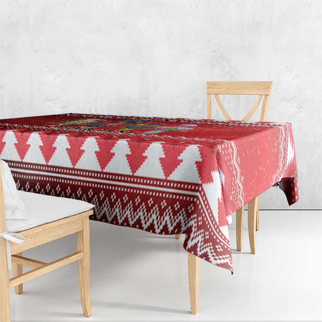 Australian Native Bird Tablecloth Kookaburra Black Cockatoo Rainbow Lorikeet Galah - Aussie Hoodie