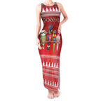Australian Native Bird Tank Maxi Dress Kookaburra Black Cockatoo Rainbow Lorikeet Galah - Aussie Hoodie