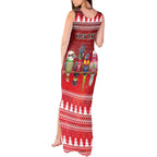 Australian Native Bird Tank Maxi Dress Kookaburra Black Cockatoo Rainbow Lorikeet Galah - Aussie Hoodie