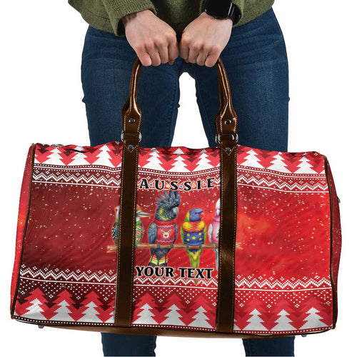 Australian Native Bird Travel Bag Kookaburra Black Cockatoo Rainbow Lorikeet Galah - Aussie Hoodie