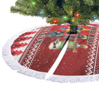 Australian Native Bird Tree Skirt Kookaburra Black Cockatoo Rainbow Lorikeet Galah - Aussie Hoodie