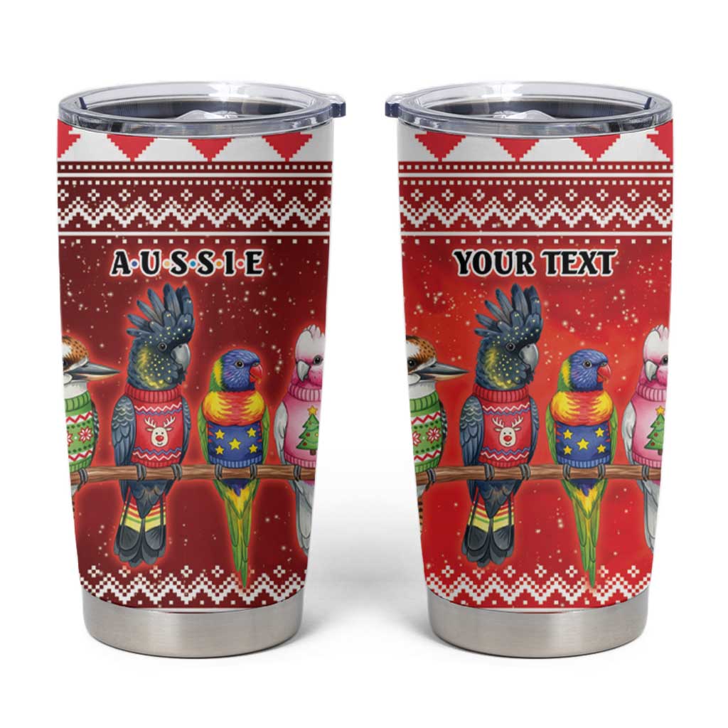 Australian Native Bird Tumbler Cup Kookaburra Black Cockatoo Rainbow Lorikeet Galah - Aussie Hoodie
