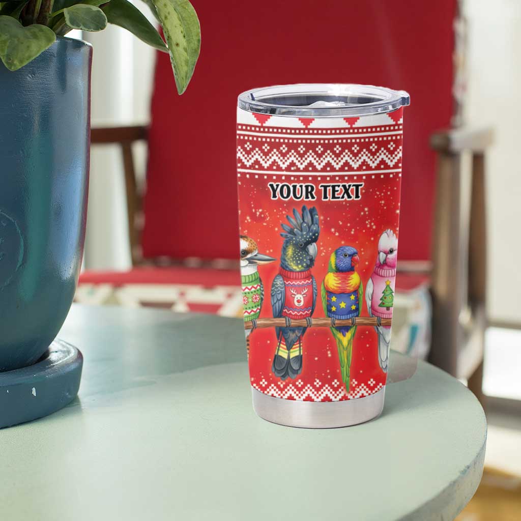 Australian Native Bird Tumbler Cup Kookaburra Black Cockatoo Rainbow Lorikeet Galah - Aussie Hoodie