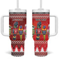 Australian Native Bird Tumbler With Handle Kookaburra Black Cockatoo Rainbow Lorikeet Galah - Aussie Hoodie