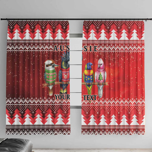 Australian Native Bird Window Curtain Kookaburra Black Cockatoo Rainbow Lorikeet Galah - Aussie Hoodie