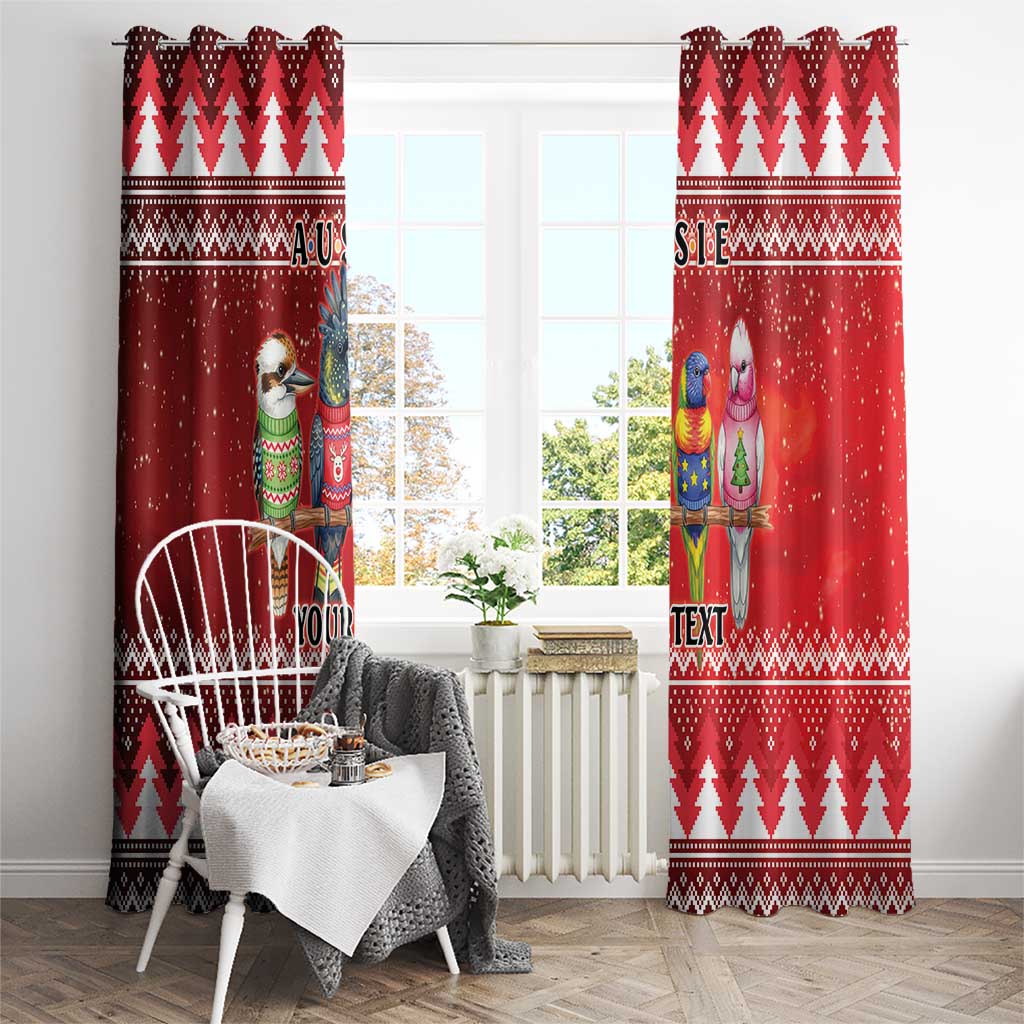 Australian Native Bird Window Curtain Kookaburra Black Cockatoo Rainbow Lorikeet Galah - Aussie Hoodie
