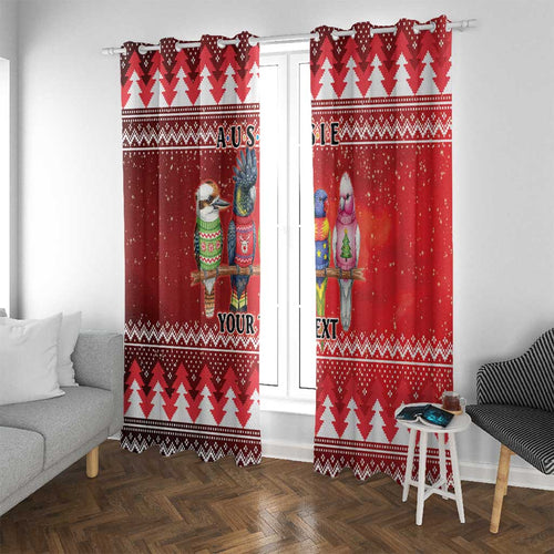 Australian Native Bird Window Curtain Kookaburra Black Cockatoo Rainbow Lorikeet Galah - Aussie Hoodie