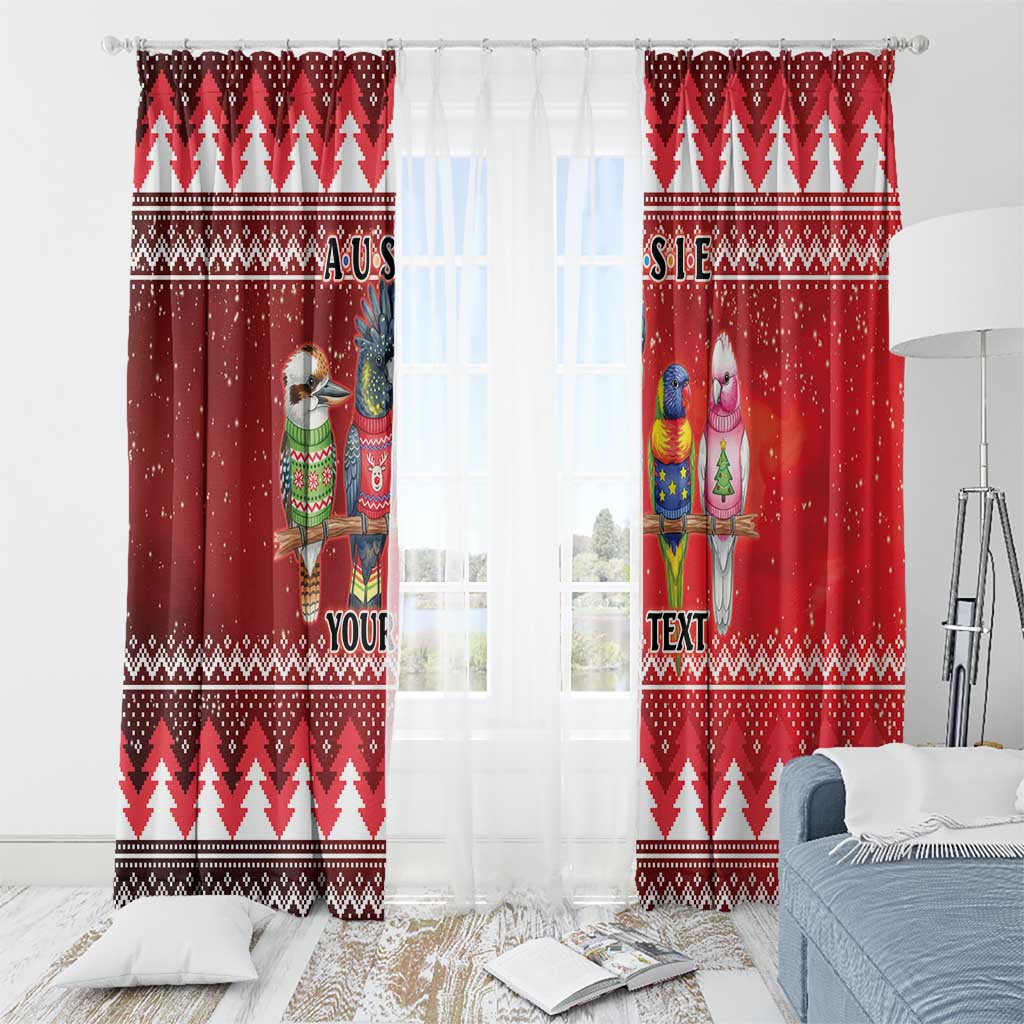 Australian Native Bird Window Curtain Kookaburra Black Cockatoo Rainbow Lorikeet Galah - Aussie Hoodie