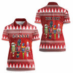 Australian Native Bird Women Polo Shirt Kookaburra Black Cockatoo Rainbow Lorikeet Galah - Aussie Hoodie