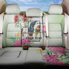 Australian Native Bird Back Car Seat Cover Kookaburra Cockatoo Rainbow Lorikeet Galah Flowers - Aussie Hoodie